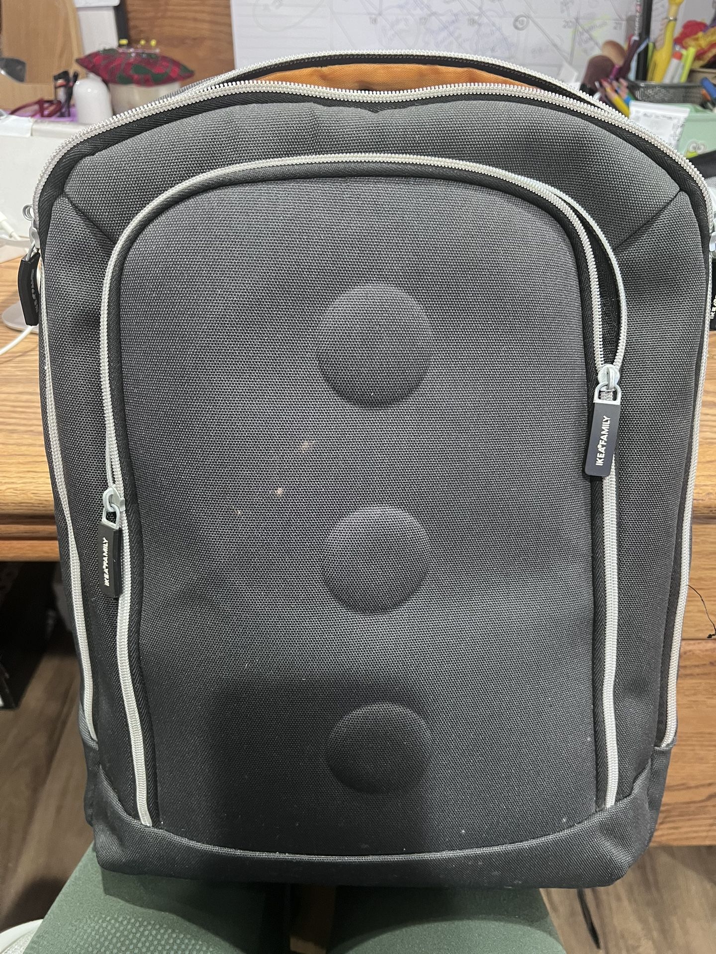 Laptop Backpack Unisex. Fits One Laptop And Plenty Of Pens Storage Etc. IKEA Family Brand