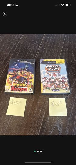 Mystic Heroes with cases and books. 