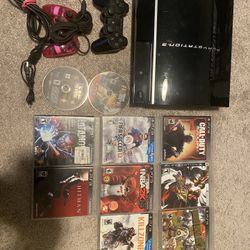 Playstation 3 Ps3 + 10 Games (hablo Espanol)
