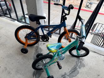 Kids bikes.