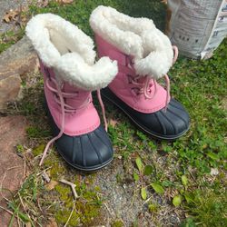 Size 1  Kids Winter Boots 