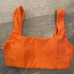Wilo XS Orange Bralette