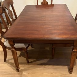 Dining Table and Six Chairs