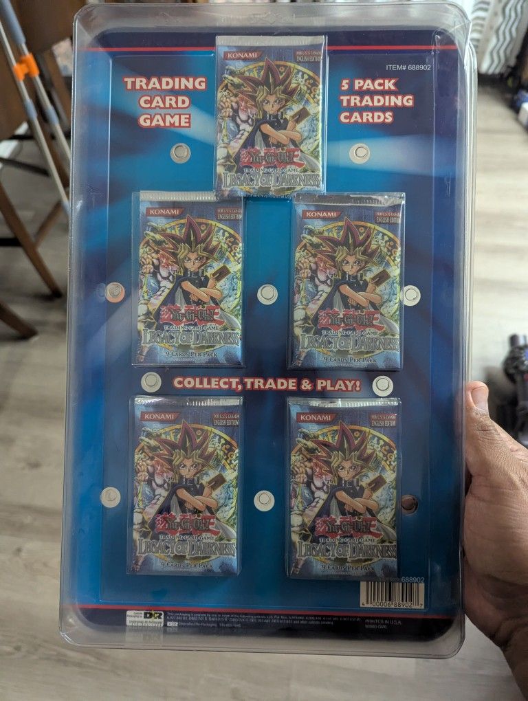 Yu-Gi-Oh Legacy Of Darkness 5 Pack Booster Set