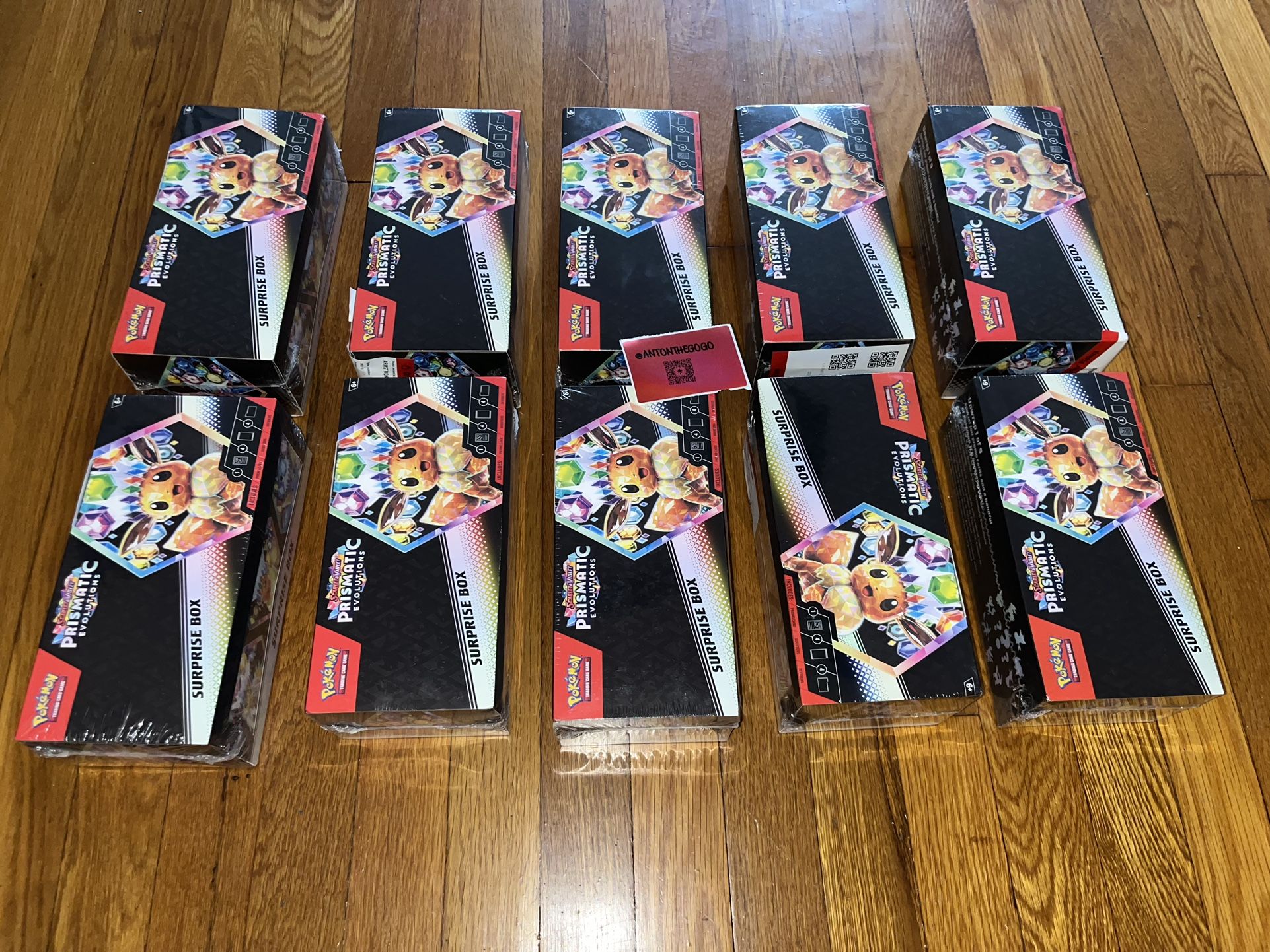 Pokemon Prismatic Evolution Surprise Collection Box 