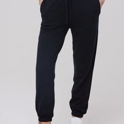 Saks Fifth Black Cashmere Joggers