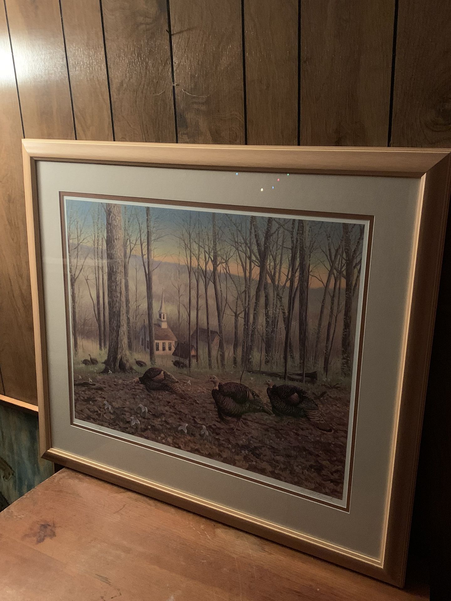 Signed #d TERRILL KNAACK Framed Print