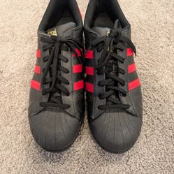 Black And Red Adidas Superstar