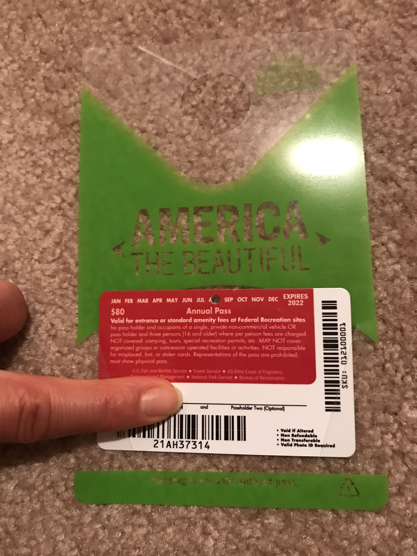 America The Beautiful Annual Pass