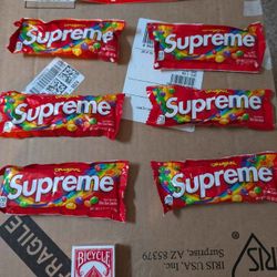 Supreme Skittles,  Cards And Sticker Bundle 