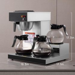 NEW IN BOX 12-Cup Commercial Coffee Maker