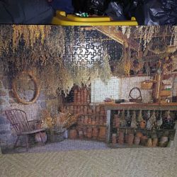 "Drying Room At Herb Farm", MB Puzzle 