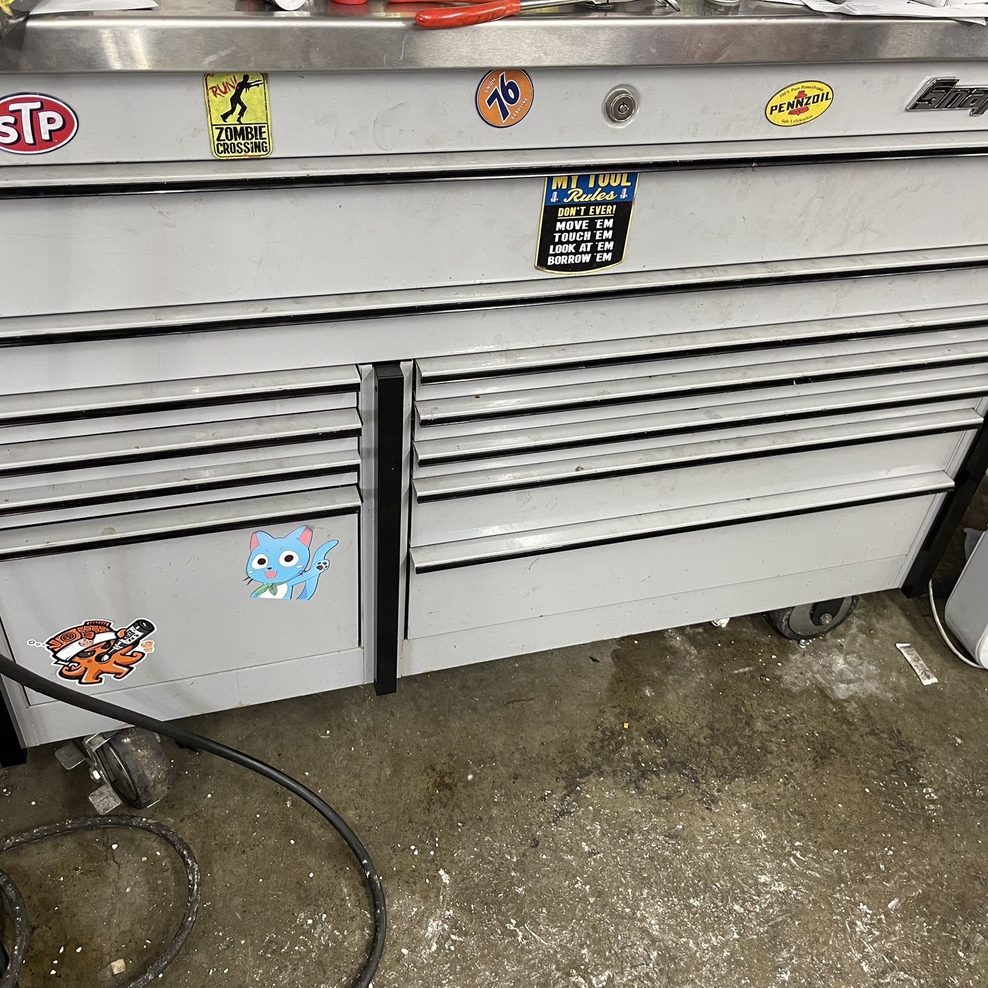 Snap On Box With Steel Top 