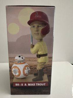 Angels Star Wars Mike Trout BB-8 