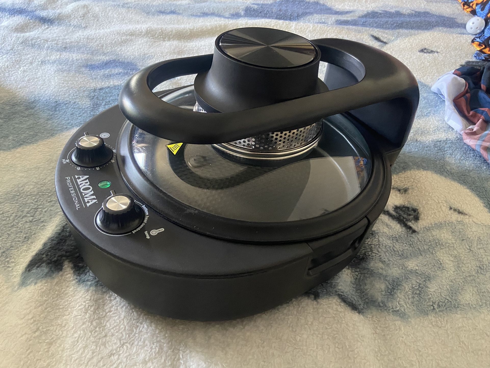 Aroma 4.7-Quart Turbo Air Fryer/Multicooker – All For U