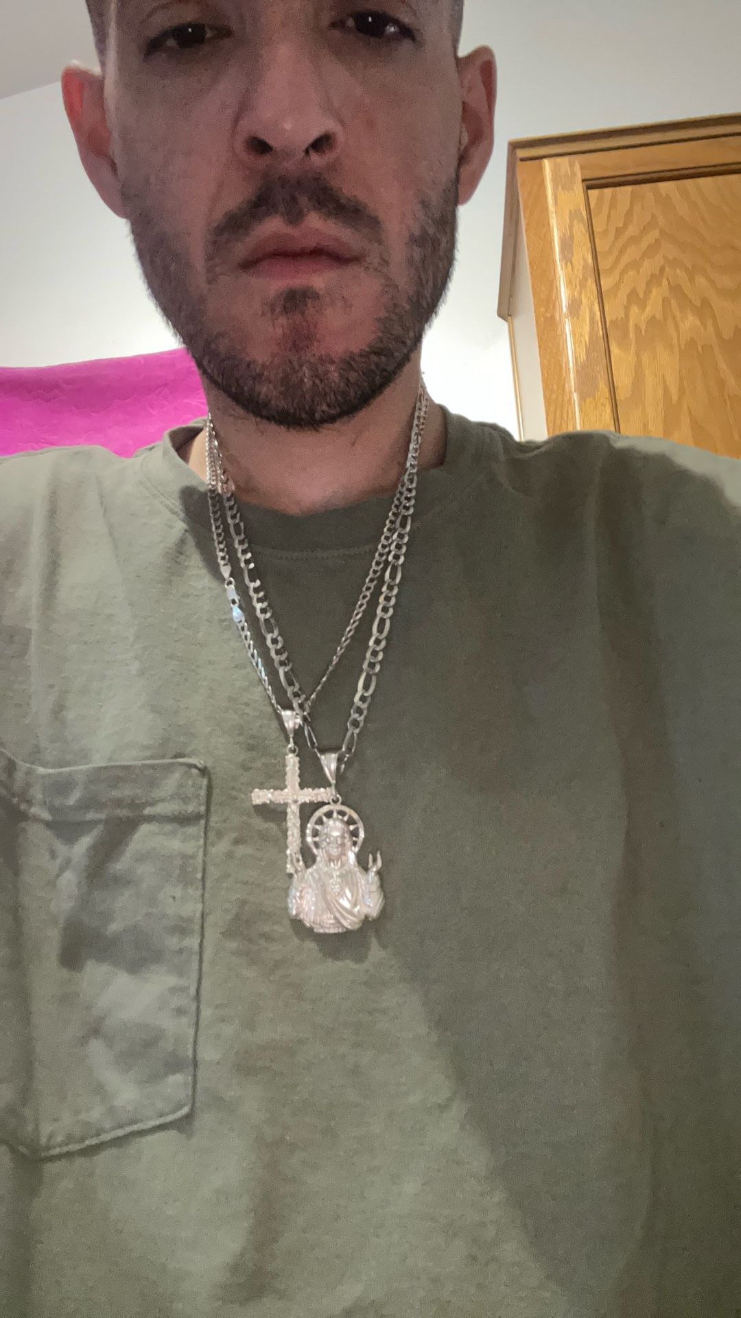 Sterling Silver And Jesus Piece