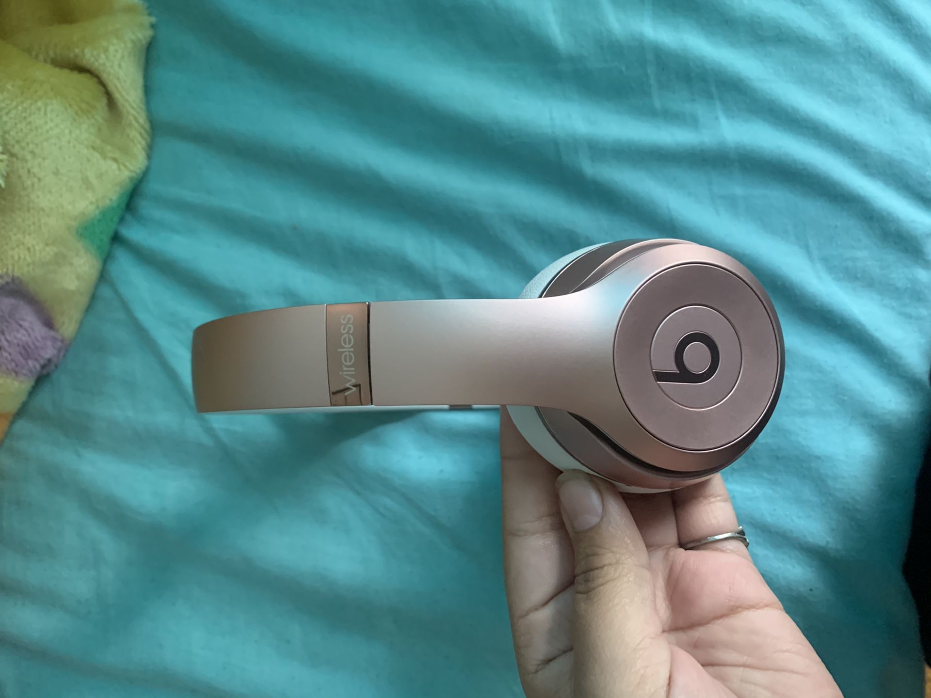 Rose gold beats wireless