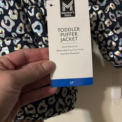 Toddler Girls Puffer Jacket 