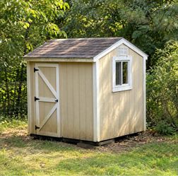 Wooden Outdoor Storage Shed with Window