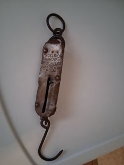 Antique Excelsior Improved Spring Balance Scale