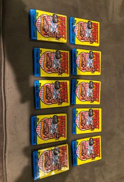 10 packs of Topps Desert Storm 1991 Trading Cards