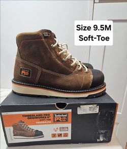Timberland PRO Gridworks 6" Soft-Toe Work Boot Size 9.5M