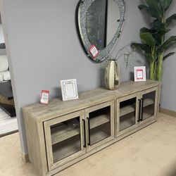 Belenburg Washed Brown Accent Cabinet
