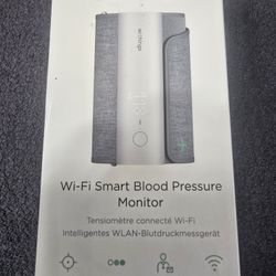 Bluetooth/Wifi Connected Blood Pressure Monitor 