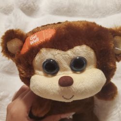 Get Well Monkey Stuffed Animal