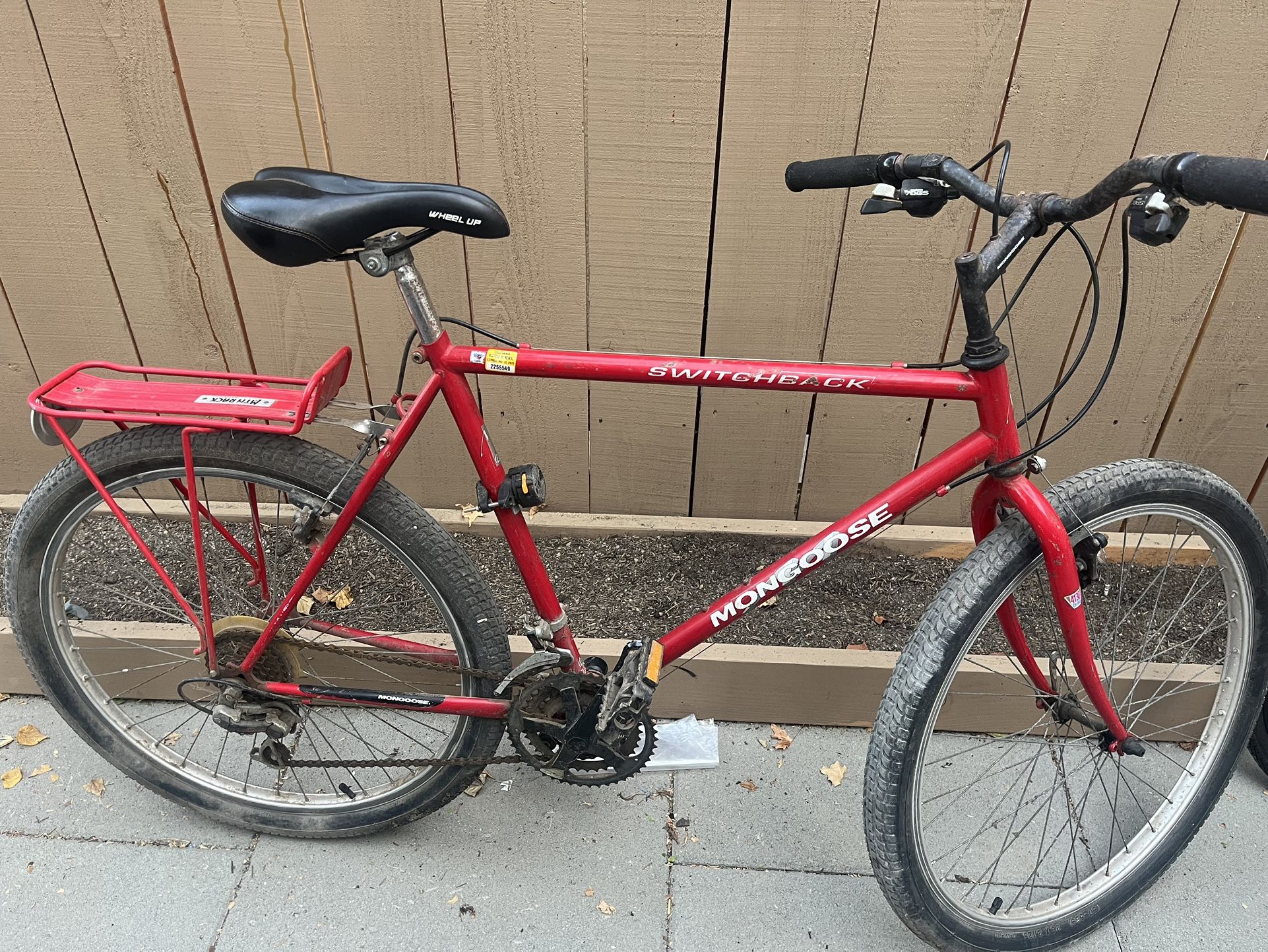 Burning Man Tall Mongoose Mountain Bike
