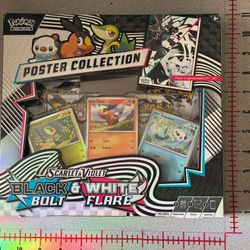 Pokemon Unova poster Collection And Cyclizar ex Box set