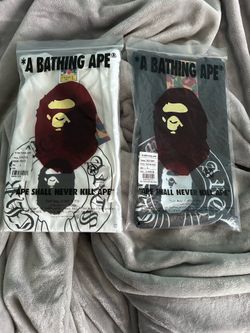 bape X chrome hearts tees both size L