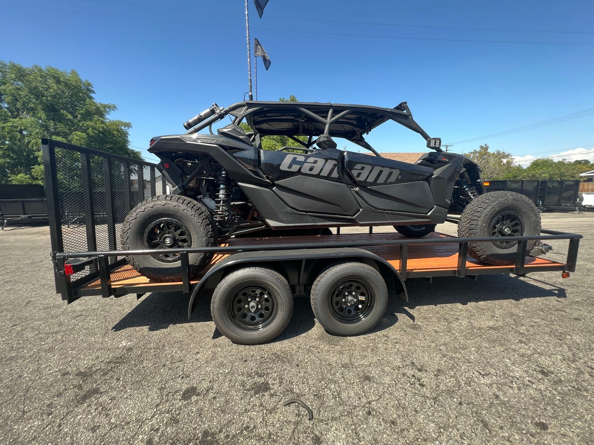 2026 Sky Trailers Utility Trailer 8.5x16x1 Tandem Axle