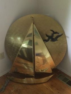 Coastal Art Metal Sculpture