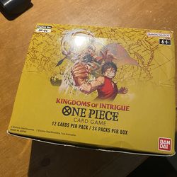 One Piece Booster Box | Kingdoms of Intrigue