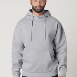 Heavyweight Hoodie Heather Grey