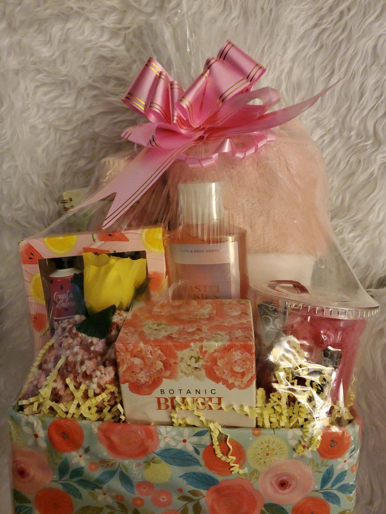 Pink Passion Gift Basket for HER Pink THEMED GIFT 
