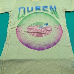 Chaser Queen Your ‘78 Yellow Reproduction T-shirt