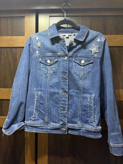 Chicos blue jean jacket