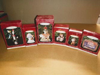 Hallmark Keepsake Ornament Collectors Series Set Of 6