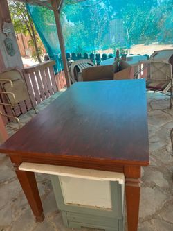 Wood table