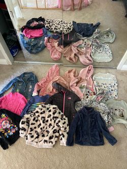 Girls jackets/ sweatshirts 5-10