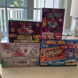 Foot Ball Trading Cards 