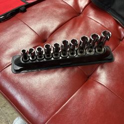 10 pc 3/8" Drive 6-Point Metric Flank Drive® Flare Nut Socket Set (10-19 mm)