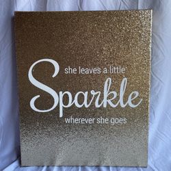 Glitter Wall Art