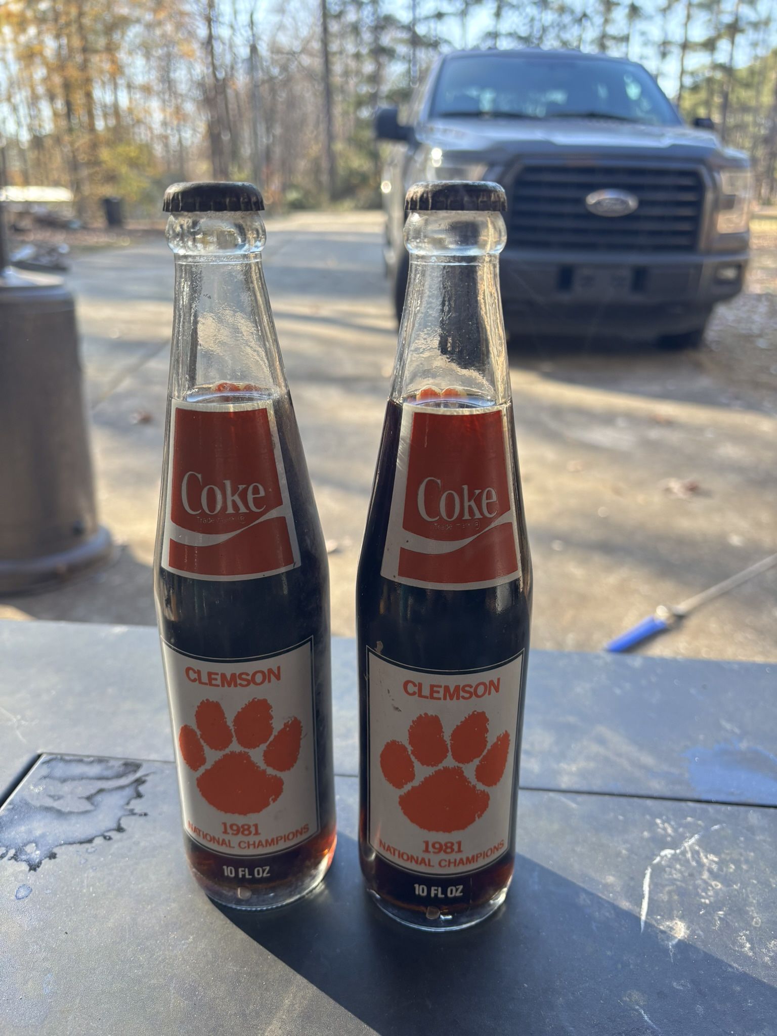 1981 Clemson Championship Coke