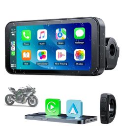 Android Auto/Apple Car Play, Screen For Motorcycle/Mo-pad/Scooter
