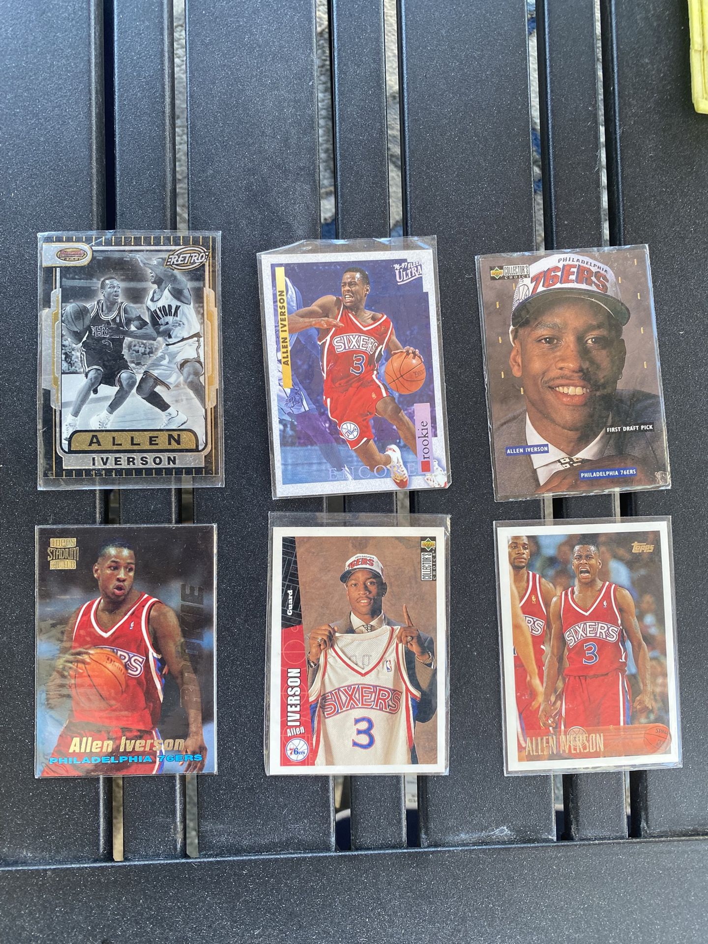 Allen Iverson Rookie Card Collection