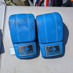 Assorted boxing gloves