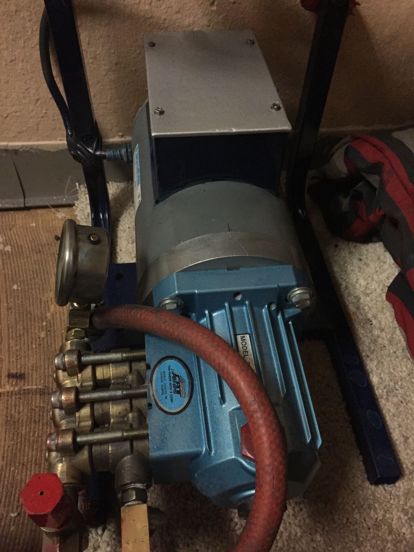 Electric pressure washer pump